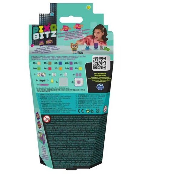 Pixobitz Pack with 270 Water Fuse Beads - Picture 2 of 2